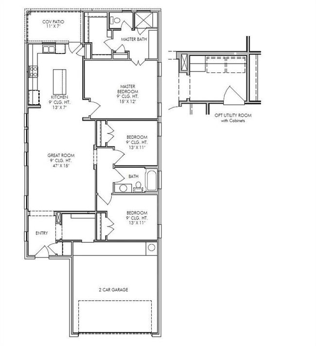 40423 Gerygone Ln, House other with 3 bedrooms, 2 bathrooms and 2 parking in Magnolia TX | Image 21