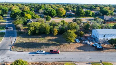 1001 Westwood Drive is located on the corner of Normandy and Westwood. See the new construction in progress, shown on the right-hand side of this drone photo. | Image 2