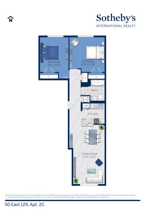 2c-50 E 129th St, New York, NY, 10035-1144 | Card Image