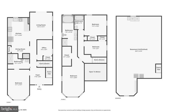 205 Linden Ave, House other with 4 bedrooms, 3 bathrooms and null parking in RUTLEDGE PA | Image 44