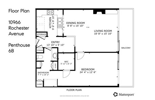 6b-10966 Rochester Ave, Los Angeles, CA, 90024-6261 | Card Image