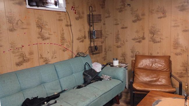 Sitting room/den in basement. | Image 38