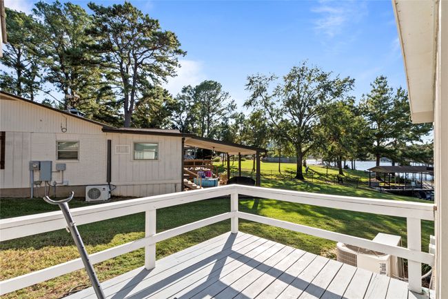 Add'l deck w/ water view off of 2nd bedroom ensuite | Image 19