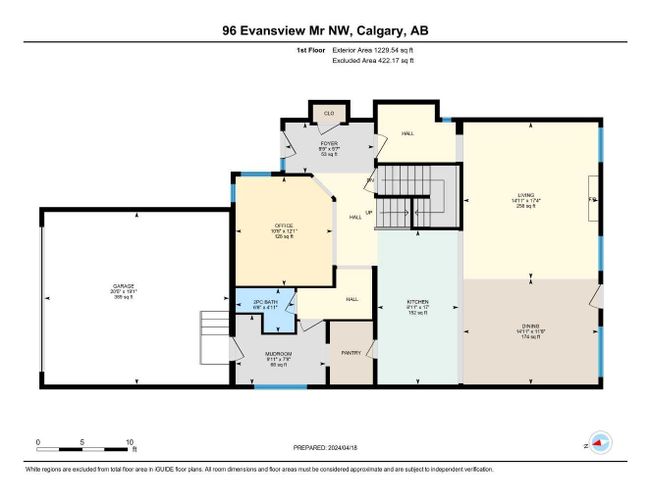 96 Evansview Manor, Home with 3 bedrooms, 2 bathrooms and 4 parking in Calgary AB | Image 4