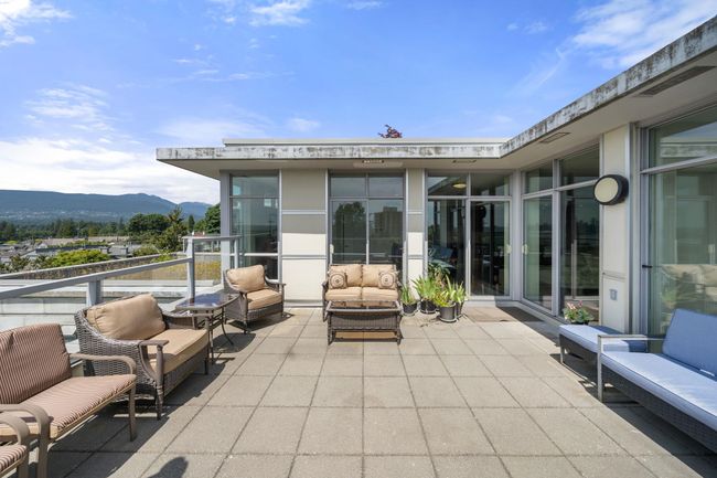 Patio / terrace with a mountain view and outdoor lounge area | Image 10