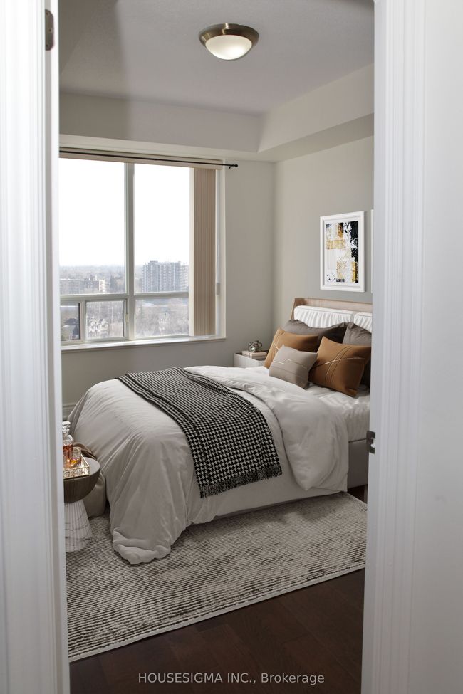 1208 - 2 Clairtrell Rd, Condo with 2 bedrooms, 1 bathrooms and null parking in North York ON | Image 7