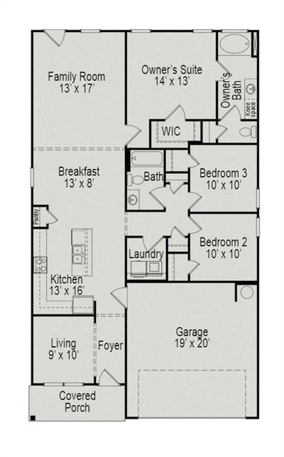 3338 Brushy Marsh Drive, House other with 3 bedrooms, 2 bathrooms and null parking in Richmond TX | Image 2