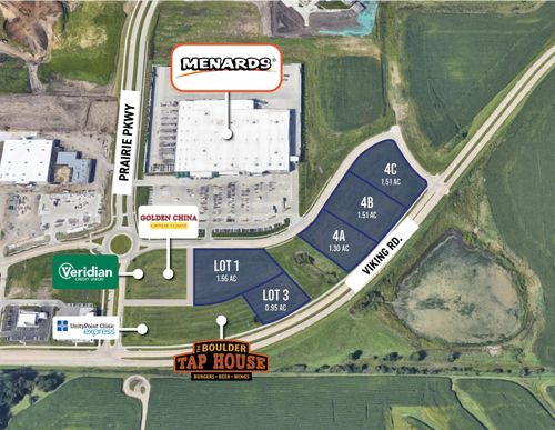 Lot 4C Viking Rd, Cedar Falls, IA, 50613 | Card Image
