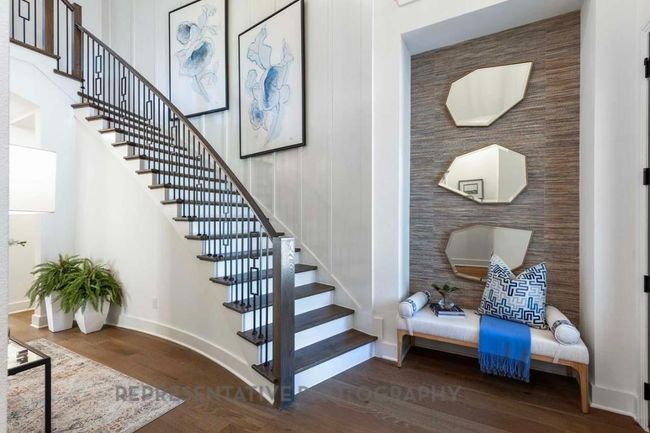 Stairs featuring baseboards and wood finished floors | Image 29