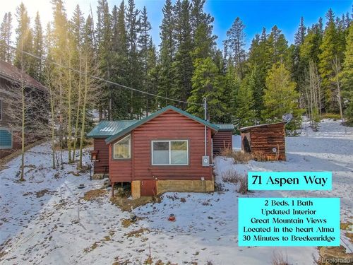 71 Aspen St, Alma, CO, 80420 | Card Image