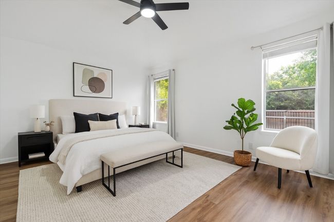 Virtually Staged Furniture - primary bedroom | Image 9
