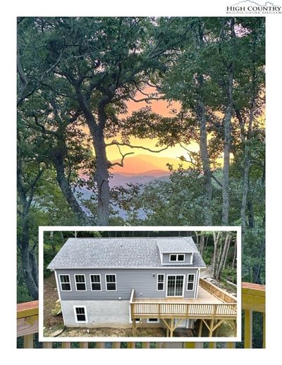 598 Running Deer Trail view from deck and back of the house | Image 1