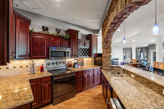 Basement kitchen. | Image 34