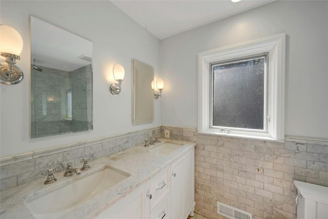 Primary Bathroom with Carrera marble and walk-in shower | Image 11