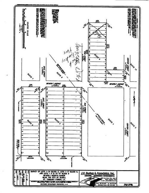 Lots 1-34 East Street, Slidell, LA, 70461 | Card Image