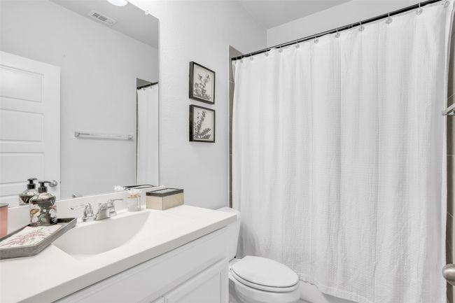 Bathroom with vanity, walk in shower, and toilet | Image 20