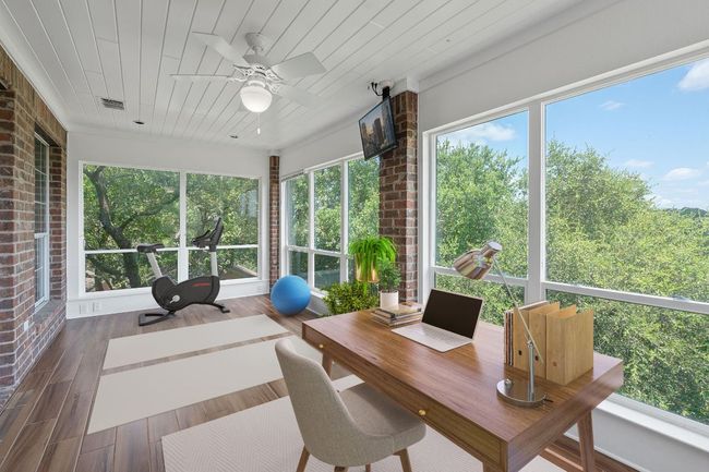 Office - Exercise - Yoga - Relax - Amazing views from this bonus room off the primary bedroom. | Image 8