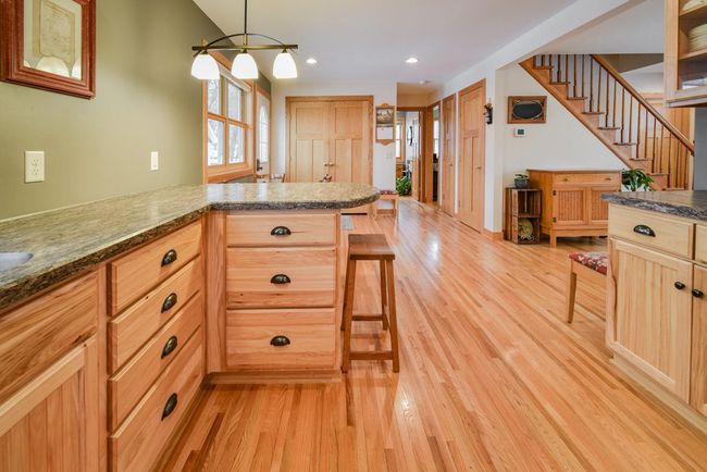 Beautiful Honey Hardwood Floors Thruout | Image 17