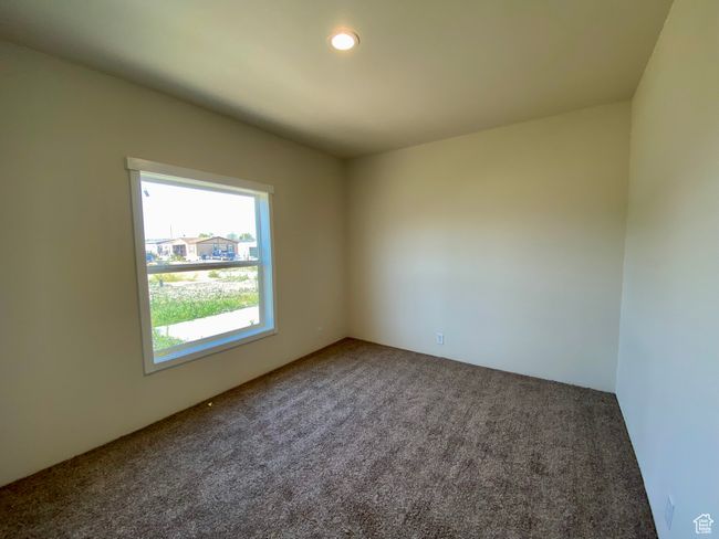 Carpeted spare room with recessed lighting | Image 14