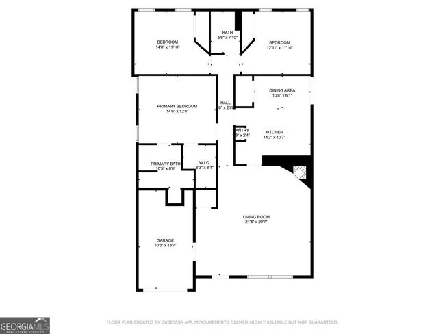 7002 Setters Way, House other with 3 bedrooms, 2 bathrooms and 2 parking in Lithonia GA | Image 30