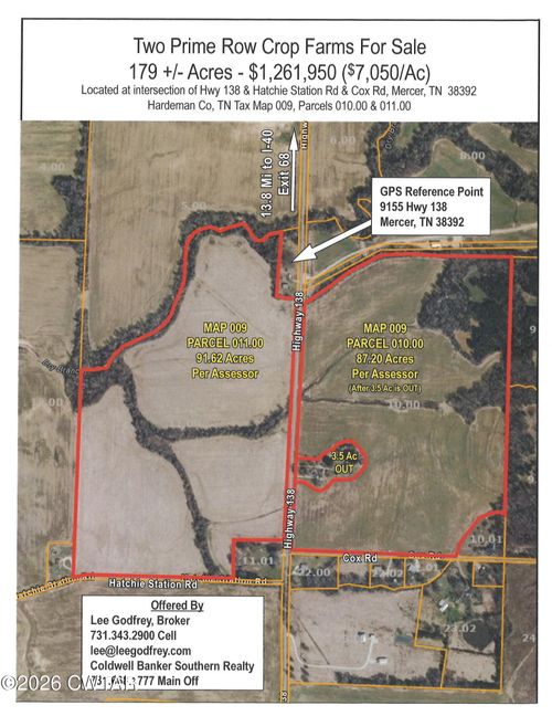 0 Highway 138, Mercer, TN, 38392 | Card Image