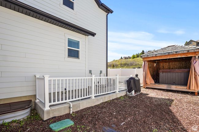 View of yard featuring a hot tub | Image 34