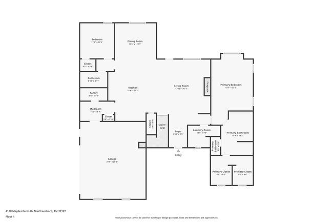 4118 Maples Farm Dr, House other with 5 bedrooms, 3 bathrooms and 2 parking in Murfreesboro TN | Image 34
