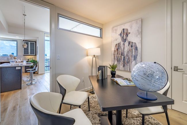 Another view of the secondary bedroom staged as an office | Image 23