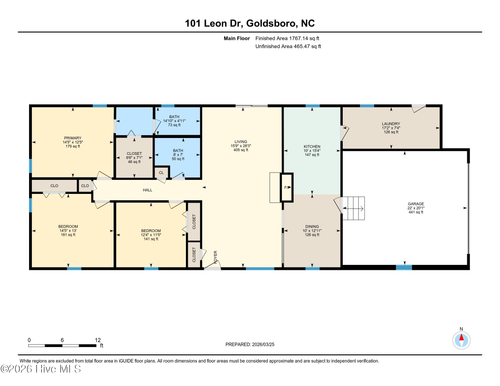 101 Leon Dr, Goldsboro, NC, 27530-9029 | Card Image