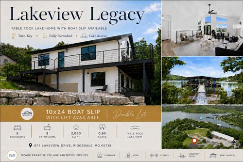 871 Lakeview Dr, Ridgedale, MO, 65739-4301 | Card Image