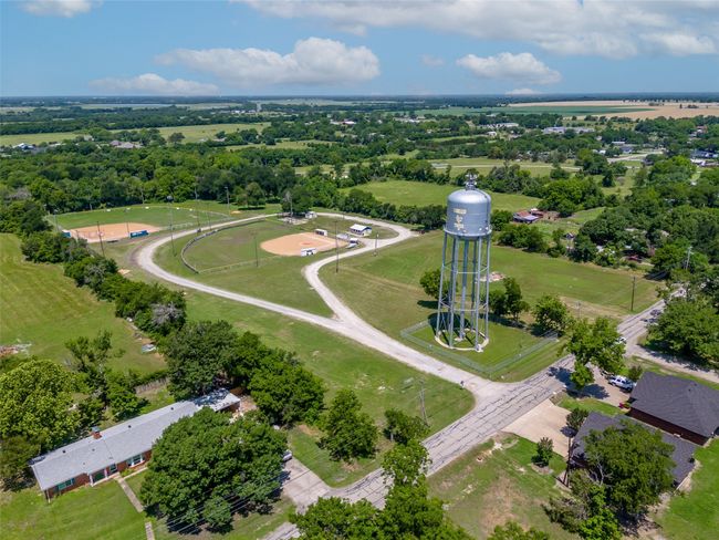 View of water tower & baseball | Image 37
