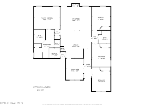 1217 Pelican Dr, New Bern, NC, 28560-9029 | Card Image
