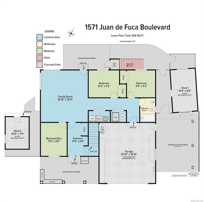 1571 Juan De Fuca Blvd, House other with 5 bedrooms, 3 bathrooms and 4 parking in Parksville BC | Image 74