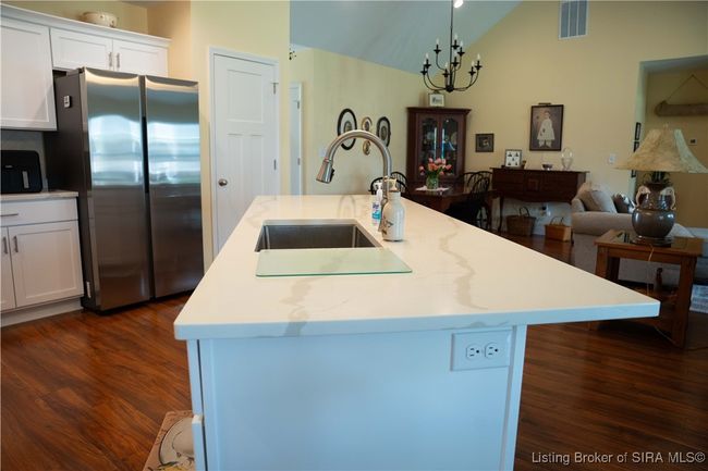 Quartz countertops with island seating | Image 25