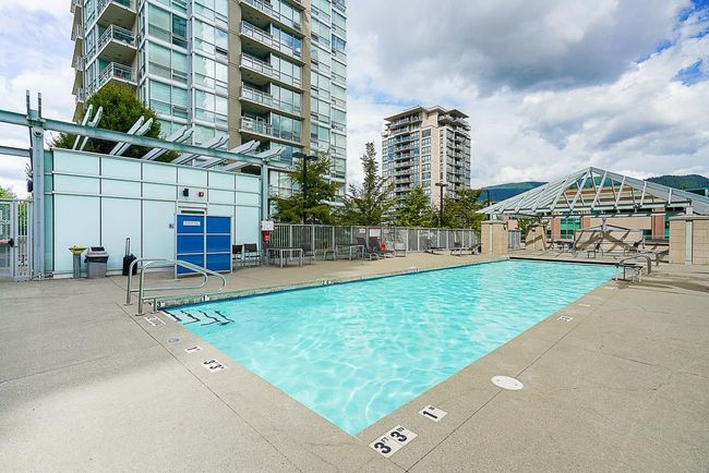 606 - 2978 Glen Drive, Condo with 3 bedrooms, 2 bathrooms and 1 parking in Coquitlam BC | Image 33
