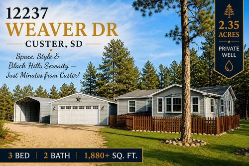 12237 Weaver Dr, Custer, SD, 57730-9161 | Card Image