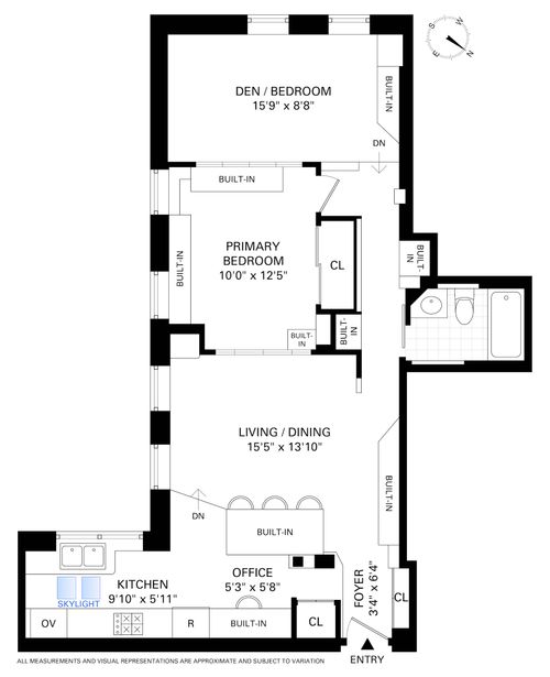 5b-581 Academy St, New York, NY, 10034-5103 | Card Image