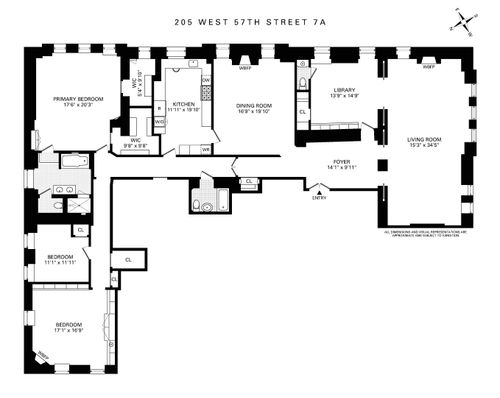 7a-205 W 57th Street, New York City, NY, 10019 | Card Image