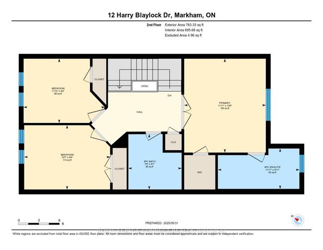 12 Harry Blaylock Dr, House attached with 4 bedrooms, 4 bathrooms and 2 parking in Markham ON | Image 46