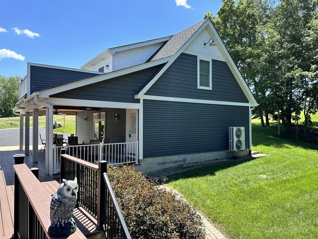 Garage view from the back. Offers overhang/shade | Image 6
