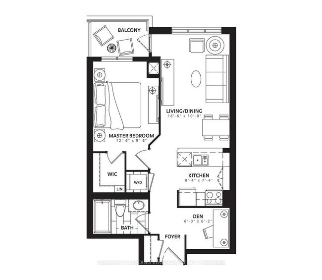 802 - 9582 Markham Rd, Condo with 2 bedrooms, 1 bathrooms and null parking in Markham ON | Image 7