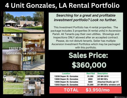 13238 Depen St, Gonzales, LA, 70737-6047 | Card Image