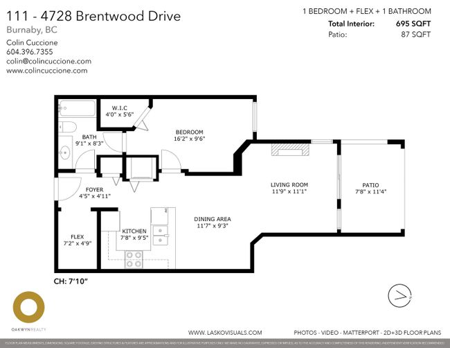 111 - 4728 Brentwood Drive, Condo with 1 bedrooms, 1 bathrooms and 2 parking in Burnaby BC | Image 26