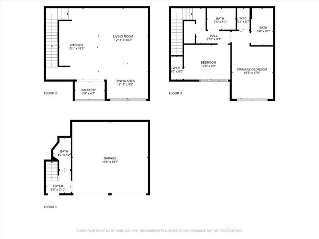 View of floor plan by levels w/ room layouts | Image 27