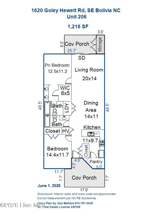 unit-206-1620 Goley Hewett Rd Se, Bolivia, NC, 28422-8258 | Card Image