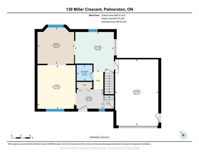 139 Miller Cres, House other with 3 bedrooms, 2 bathrooms and 3 parking in Palmerston ON | Image 41
