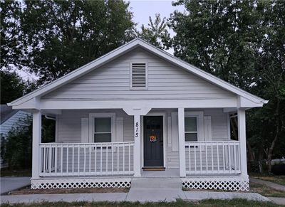 Bungalow-style home with covered porch | Image 1