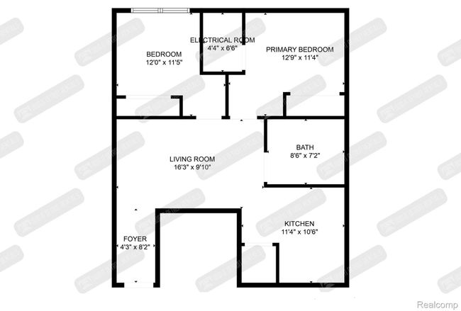 4504 unit # 5 Oakwood Boulevard, Condo with 2 bedrooms, 1 bathrooms and null parking in Melvindale MI | Image 23