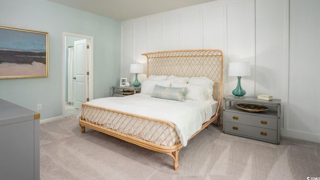 Carpeted bedroom with baseboards | Image 17