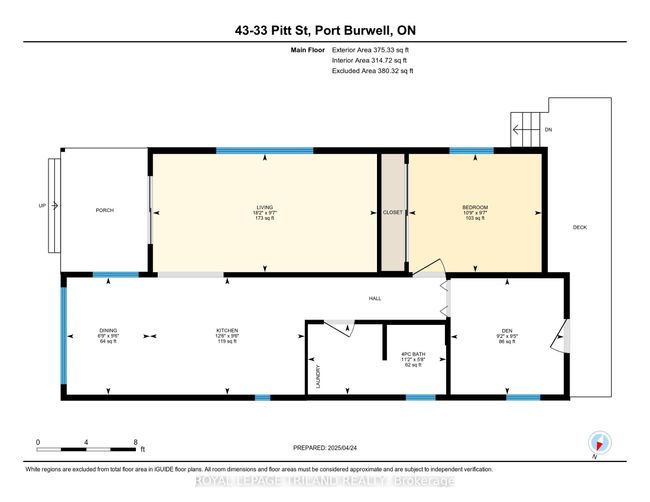 43 - 33 Pitt St, House other with 2 bedrooms, 1 bathrooms and 2 parking in Port Burwell ON | Image 27